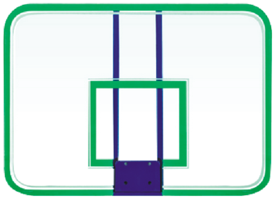 儿童圆角钢化篮球板