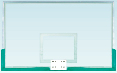 铝合金钢化玻璃篮球板