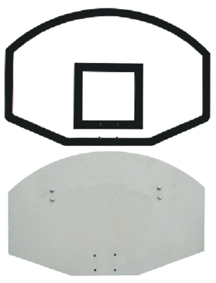 儿童玻璃钢纤维篮球板